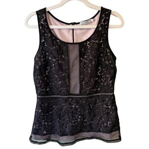 Ricki's Black Lace Tank Top